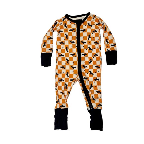 Sunshine Luckies Halloween Zippy Sleeper PJs Size 0-3m - Picture 1 of 6